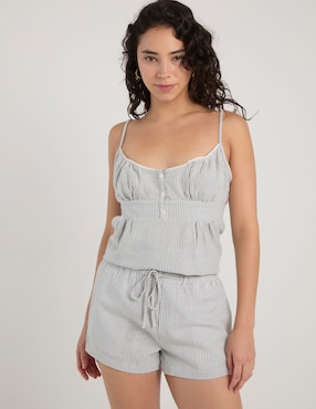 Short Coffee Bean para mujer