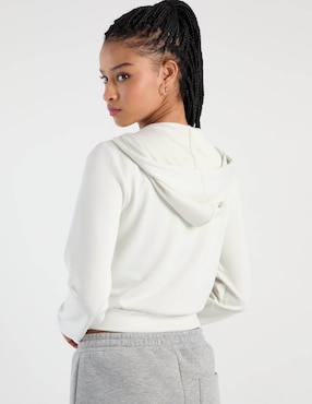 Sudadera con capucha y bolsa coffee bean para mujer