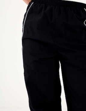 Pants regular Coffee Bean con elástico para mujer