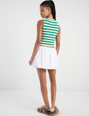 Falda mini Guess Jeans a la cintura