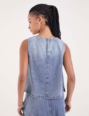 Blusa de tirantes Coffee Bean para mujer