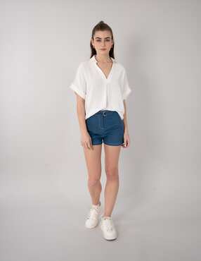 Blusa Salsa manga corta para mujer