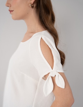 Blusa Salsa manga corta para mujer