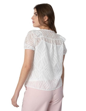 Blusa Salsa manga corta para mujer
