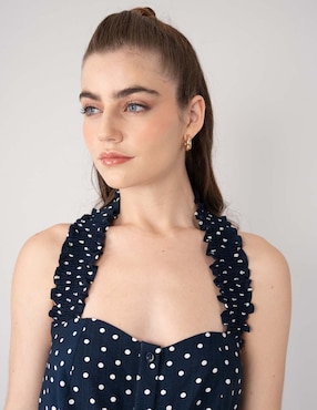 Jumpsuit Salsa estampado lunares para mujer
