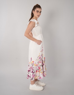 Vestido largo casual Salsa Dina para mujer