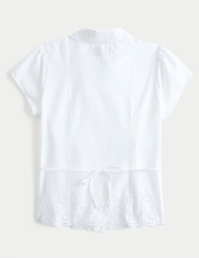 Blusa Hollister manga corta para mujer
