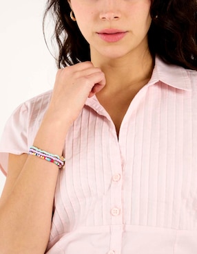 Blusa Hollister manga corta para mujer