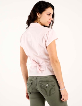 Blusa Hollister manga corta para mujer