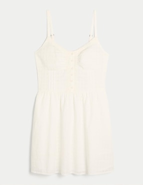 Vestido corto casual Hollister para mujer