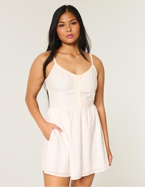 Vestido corto casual Hollister para mujer