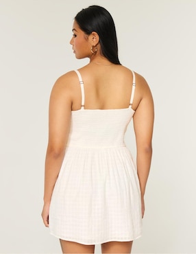 Vestido corto casual Hollister para mujer