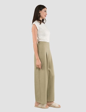 Pantalón relaxed Tattoo amplio para mujer