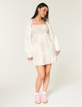 Vestido mini casual Hollister para mujer