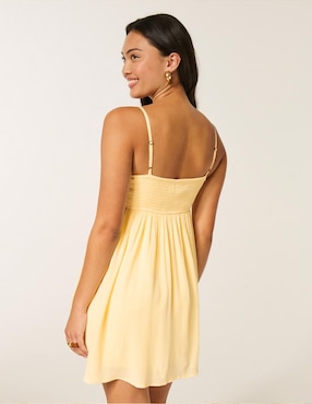 Vestido mini casual Hollister para mujer