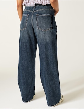 Jeans baggy Hollister para mujer