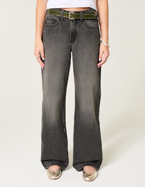 Jeans baggy Hollister para mujer