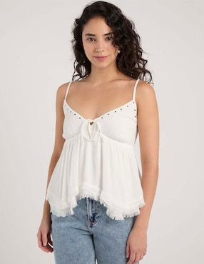 Blusa de tirantes Hollister para mujer
