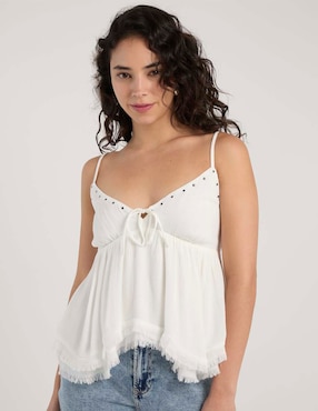 Blusa de tirantes Hollister para mujer