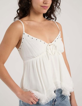 Blusa de tirantes Hollister para mujer