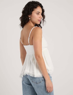Blusa de tirantes Hollister para mujer