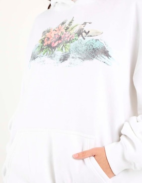 Sudadera con capucha y bolsa Hollister para mujer