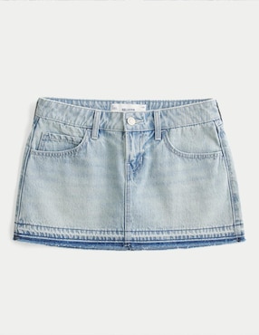Falda mini Hollister a la cadera
