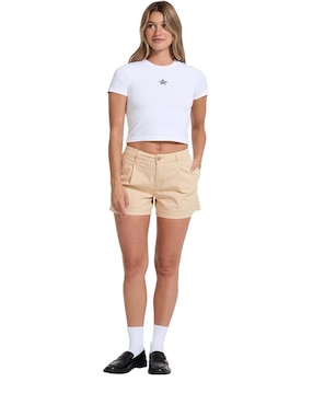 Short Guess Jeans de algodón para mujer