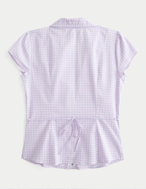 Blusa Hollister manga corta para mujer