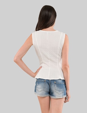 Blusa Tattoo sin manga para mujer