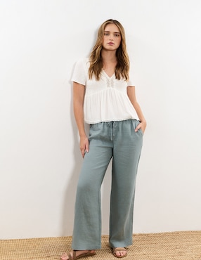 Blusa Brownie manga larga para mujer