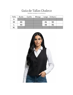 Chaleco Hessed Couture para mujer