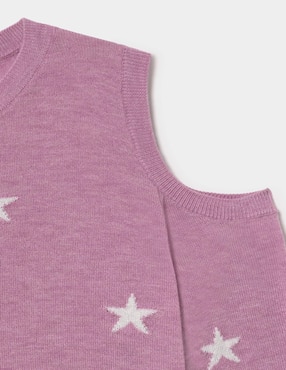 Suéter Brownie cuello redondo para mujer