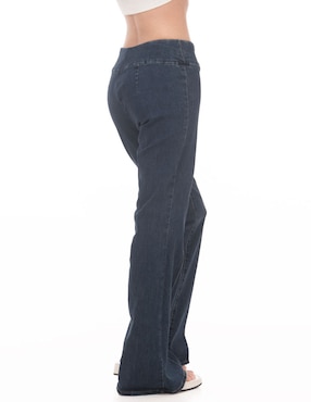 Jeans acampanado a la cintura sarah bustani para mujer