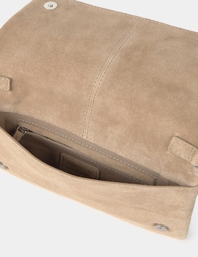 Bolsa crossbody Brownie de cuero para mujer
