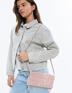 Bolsa crossbody Brownie de cuero para mujer