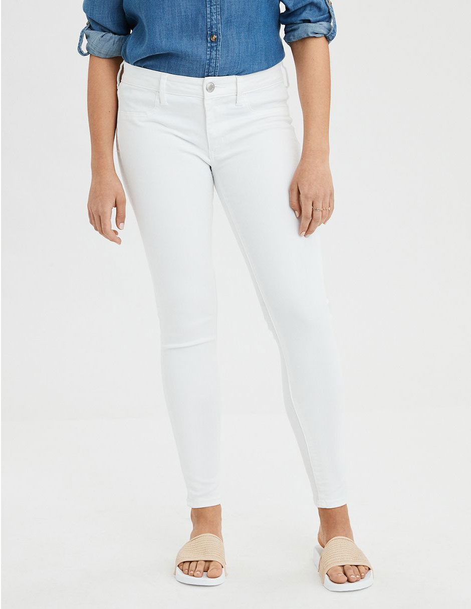 Jeans skinny American lavado claro cadera mujer | Liverpool.com.mx