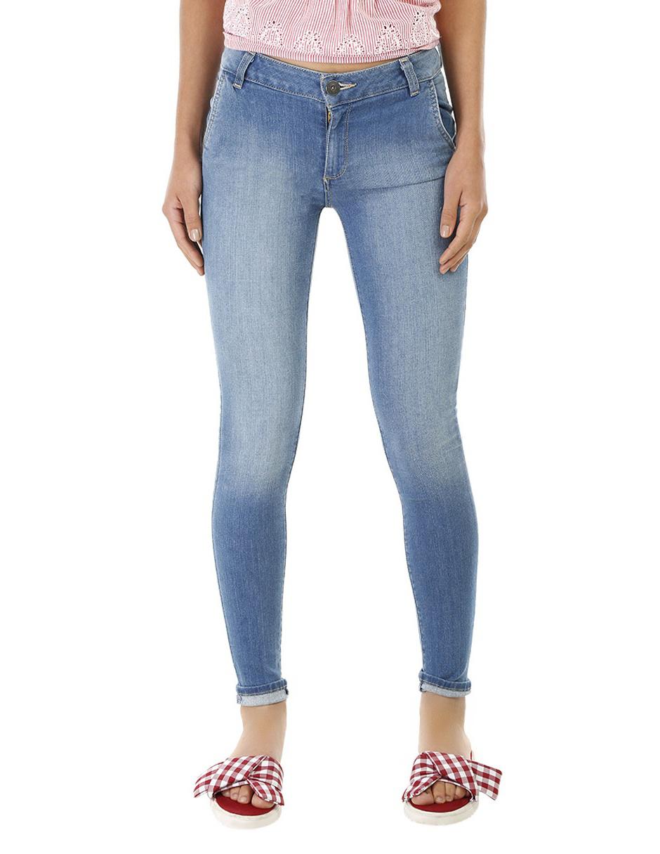 Pantalón Sexy Jeans corte skinny azul medio en Liverpool