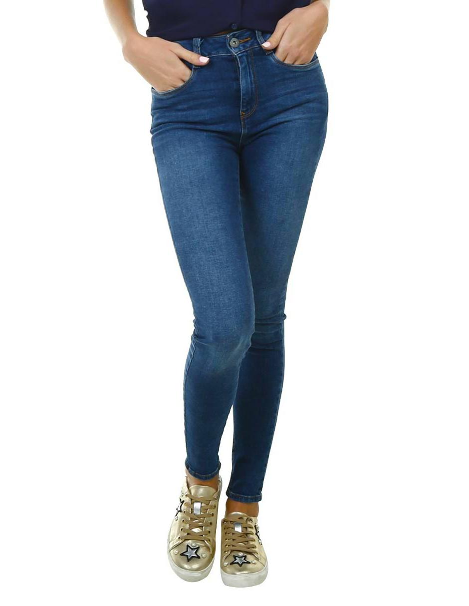 Pantalón Sexy Jeans corte skinny azul medio en Liverpool