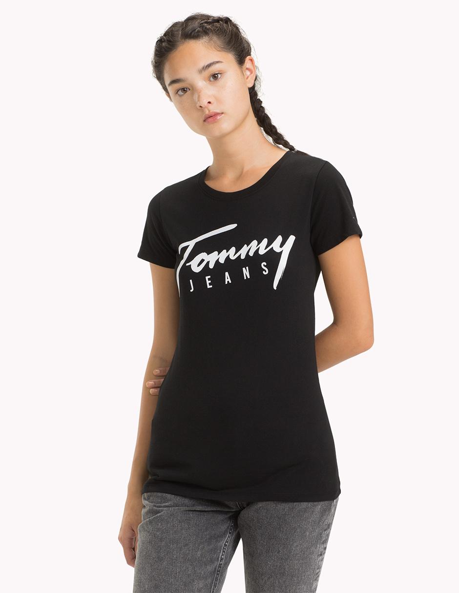 Playera Tommy Negra Outlet Online, UP TO 66% OFF | www.bravoplaya.com