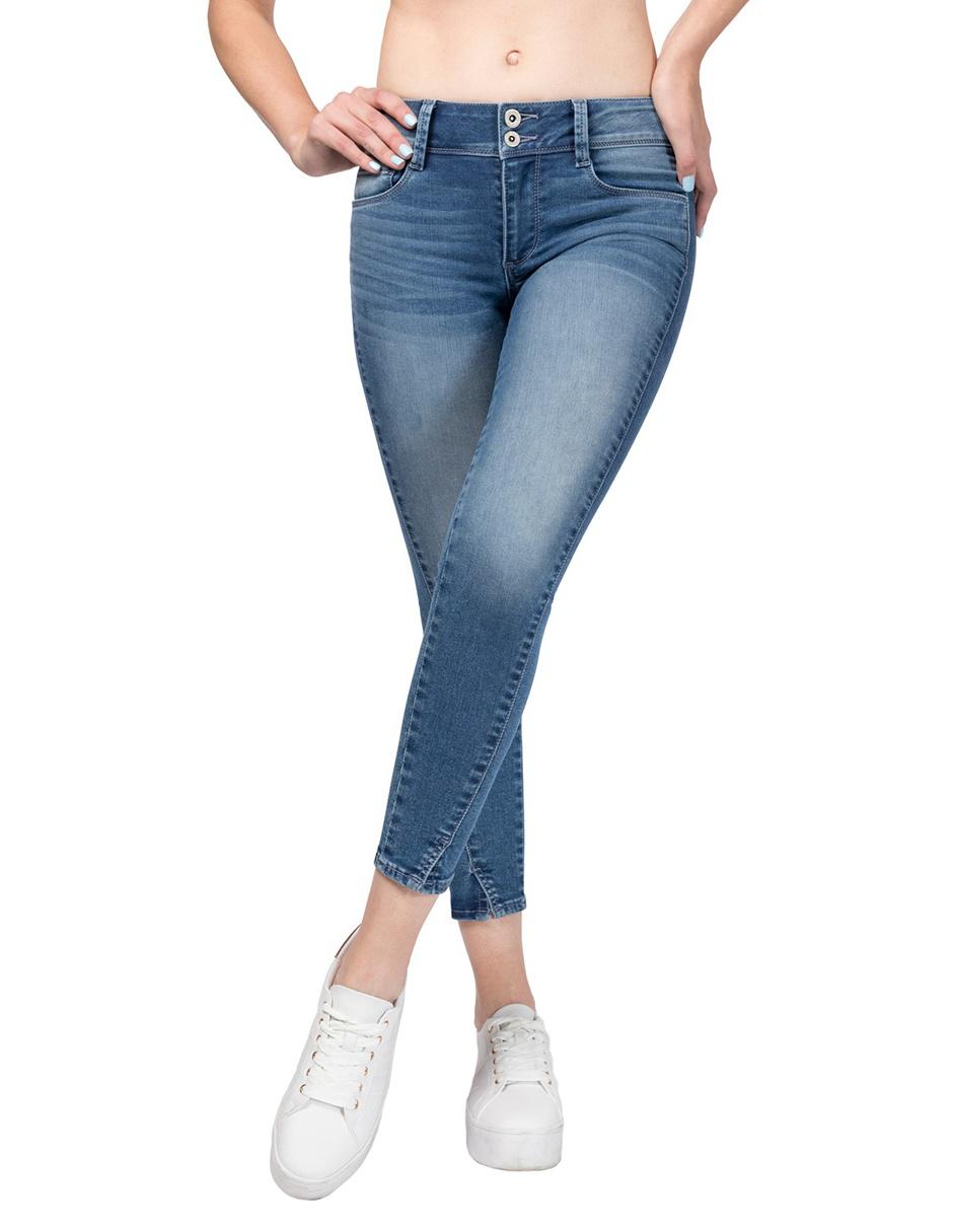 Pantalón Sexy Jeans corte skinny azul medio en Liverpool