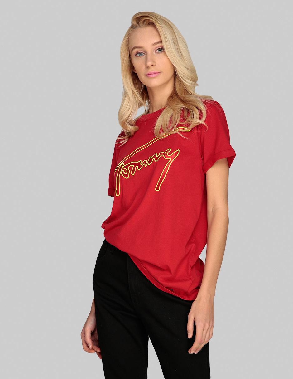 Playera Tommy Hilfiger Roja (XL) – StealBack