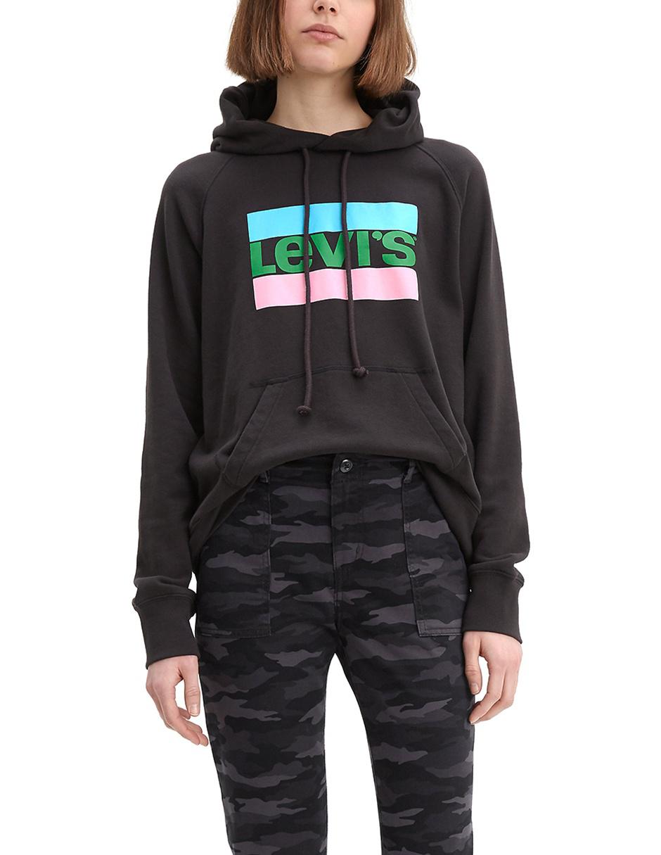sudadera levis negra