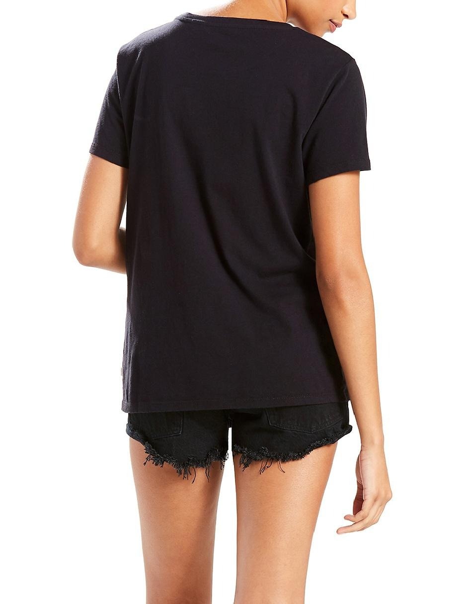 Playera manga corta cuello redondo para mujer 2