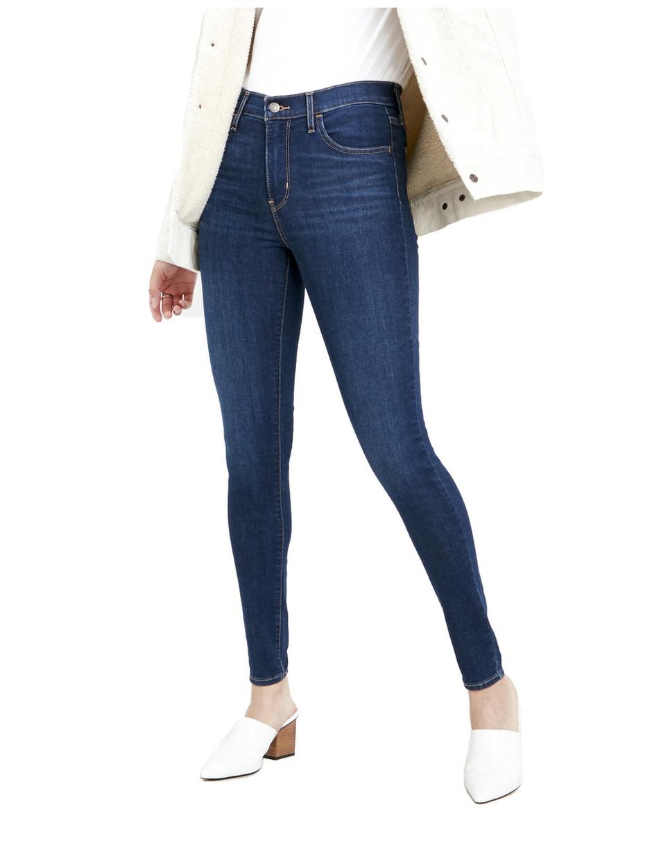 Jeans lavado obscuro corte cadera para mujer | Liverpool.com.mx