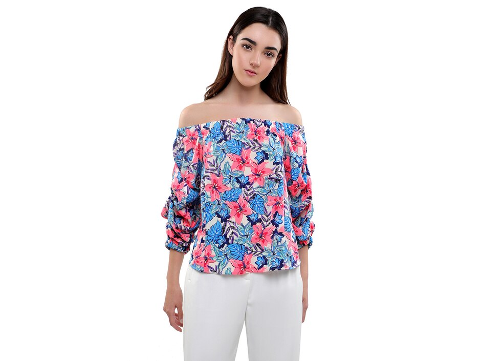 Blusa Manga Larga Con Transparencias – LOB