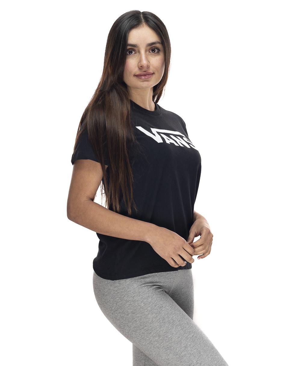 Playera manga corta cuello redondo para mujer 5