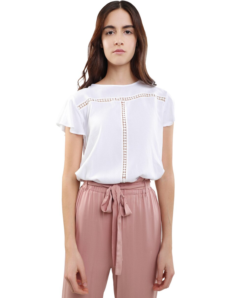 Blusa Lob manga corta corte recto en Liverpool