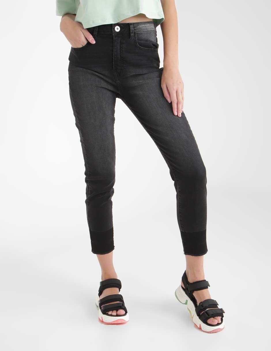 Jeans skinny That's It deslavado corte cintura alta para mujer en Liverpool