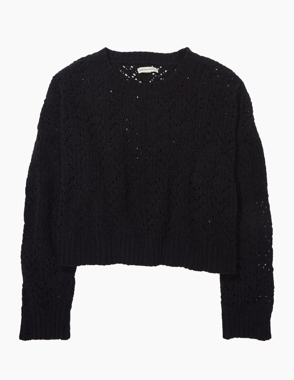 Suéter cuello redondo para mujer 3